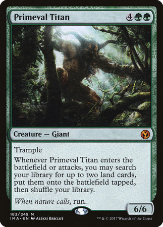 Primeval Titan [Iconic Masters] | Gate City Games LLC