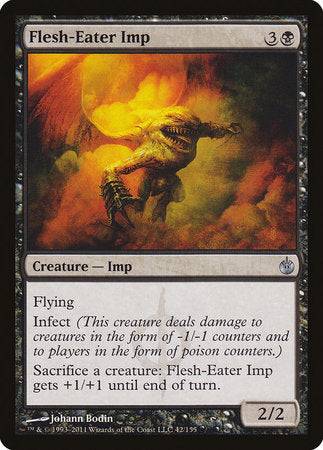 Flesh-Eater Imp [Mirrodin Besieged] | Gate City Games LLC