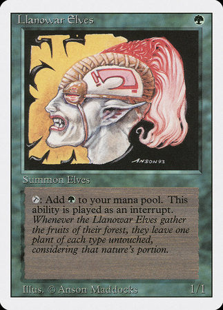 Llanowar Elves [Revised Edition] | Gate City Games LLC