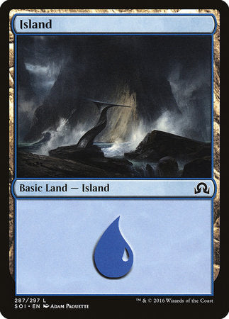 Island (287) [Shadows over Innistrad] | Gate City Games LLC