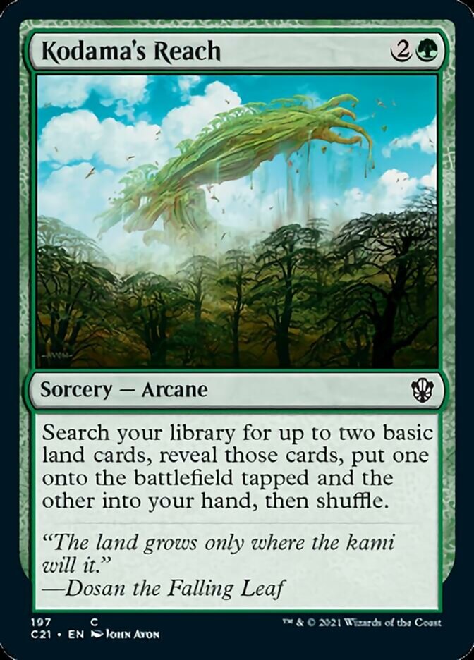 Kodama's Reach [Commander 2021] | Gate City Games LLC