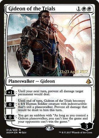 Gideon of the Trials [Amonkhet Promos] | Gate City Games LLC