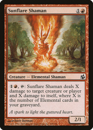 Sunflare Shaman [Morningtide] | Gate City Games LLC