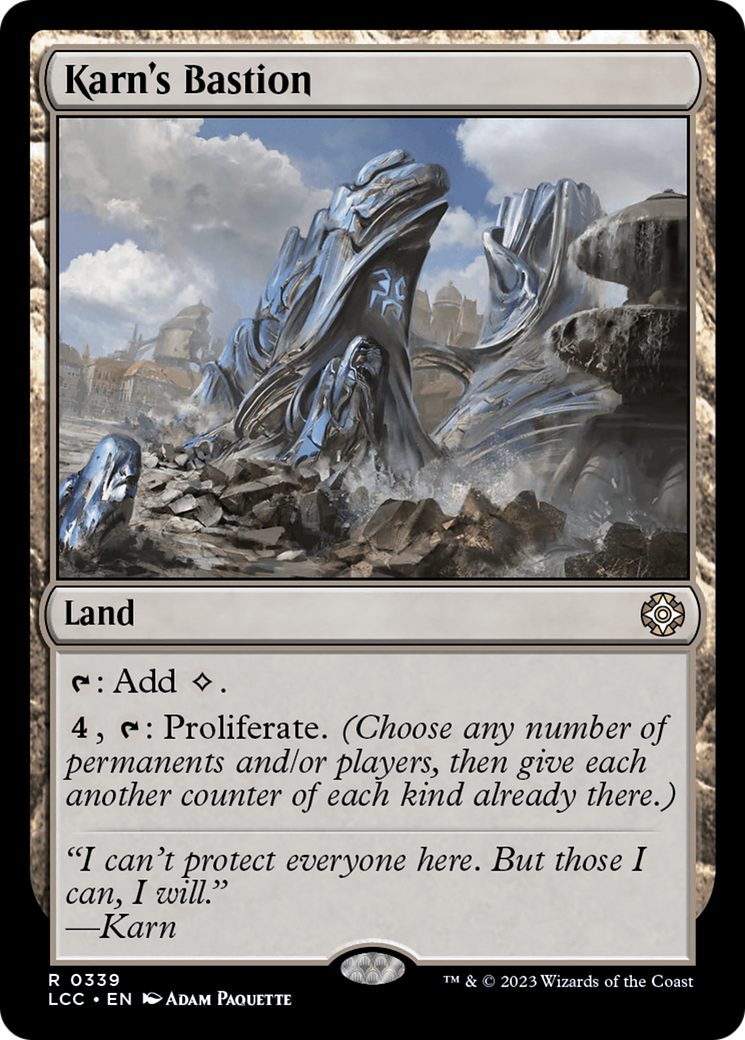 Karn's Bastion [The Lost Caverns of Ixalan Commander] | Gate City Games LLC