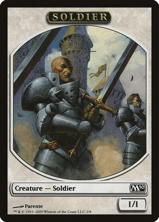 Soldier Token [Magic 2010 Tokens] | Gate City Games LLC