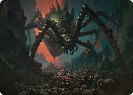 Shelob, Child of Ungoliant Art Card [The Lord of the Rings: Tales of Middle-earth Art Series] | Gate City Games LLC