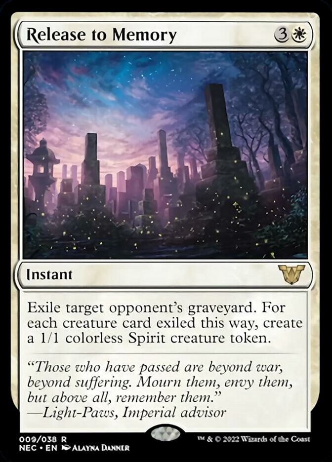 Release to Memory [Kamigawa: Neon Dynasty Commander] | Gate City Games LLC