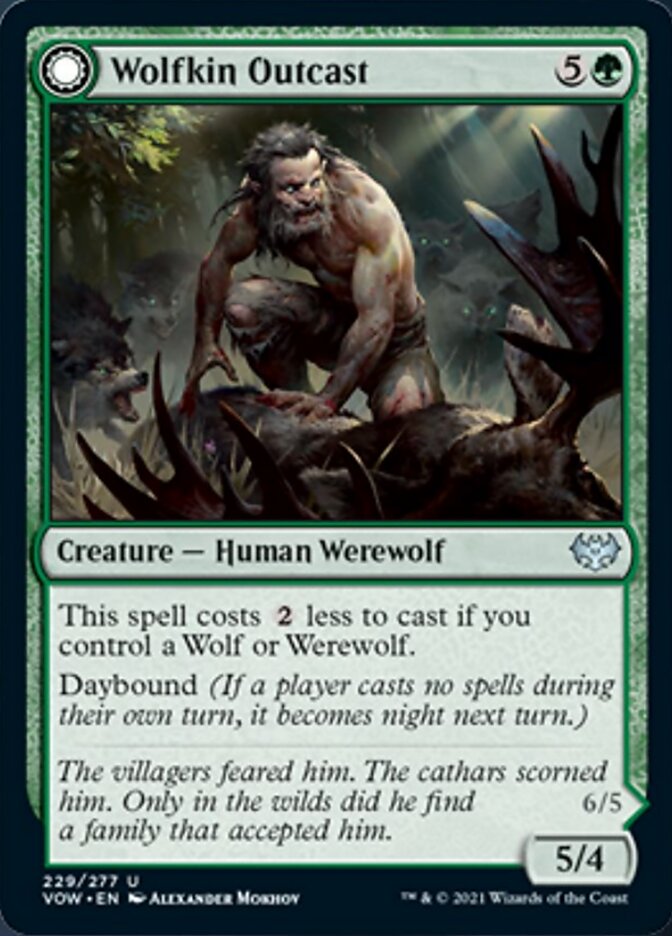 Wolfkin Outcast // Wedding Crasher [Innistrad: Crimson Vow] | Gate City Games LLC