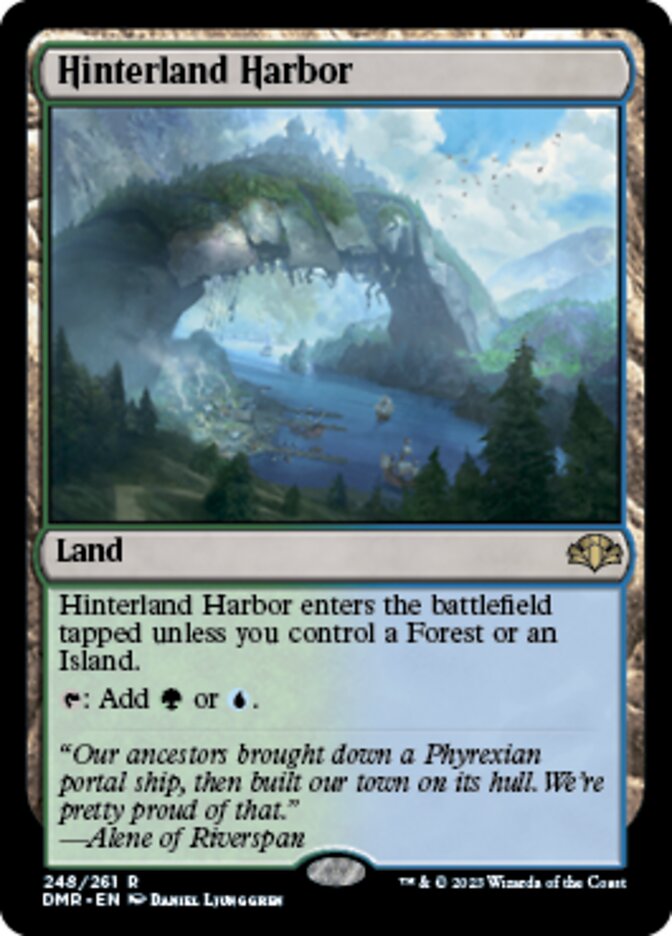 Hinterland Harbor [Dominaria Remastered] | Gate City Games LLC