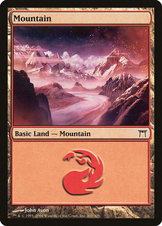 Mountain (301) [Champions of Kamigawa] | Gate City Games LLC