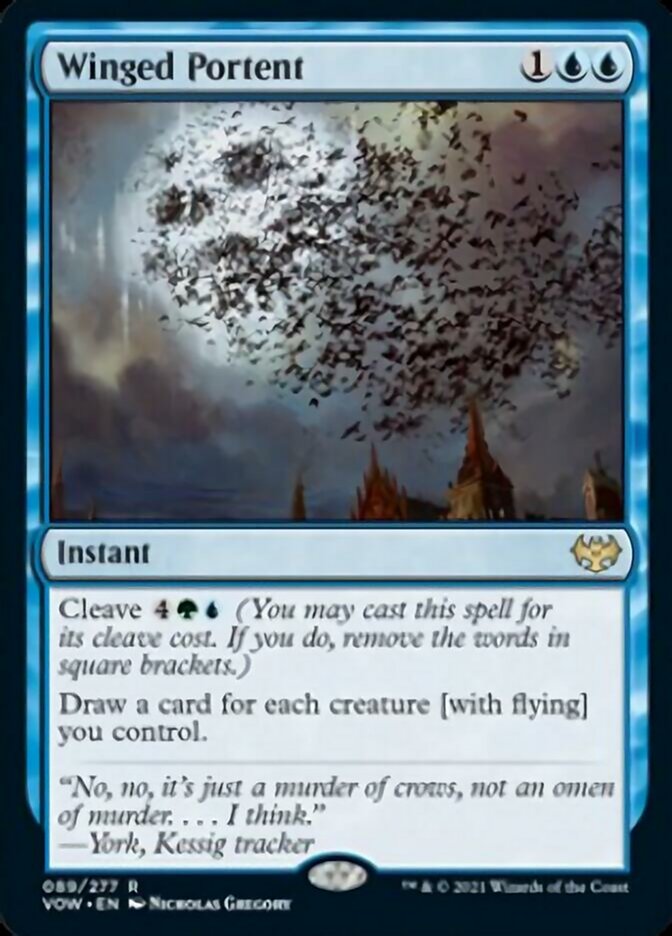 Winged Portent [Innistrad: Crimson Vow] | Gate City Games LLC