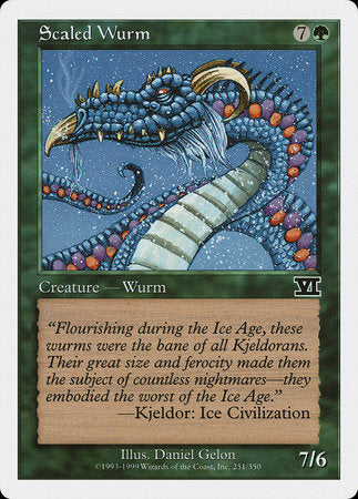 Scaled Wurm [Classic Sixth Edition] | Gate City Games LLC