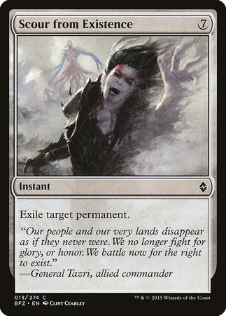Scour from Existence [Battle for Zendikar] | Gate City Games LLC