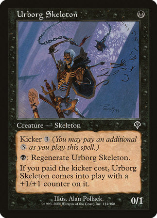 Urborg Skeleton [Invasion] | Gate City Games LLC