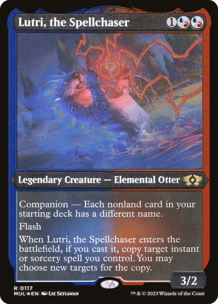 Lutri, the Spellchaser (Foil Etched) [Multiverse Legends] | Gate City Games LLC