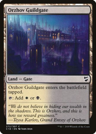 Orzhov Guildgate [Commander 2018] | Gate City Games LLC