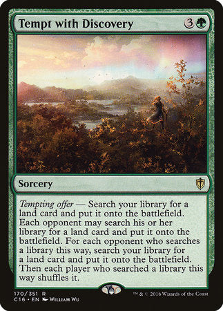 Tempt with Discovery [Commander 2016] | Gate City Games LLC