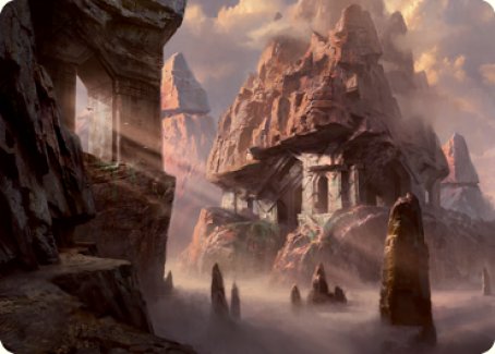 Mountain (277) Art Card [Dungeons & Dragons: Adventures in the Forgotten Realms Art Series] | Gate City Games LLC