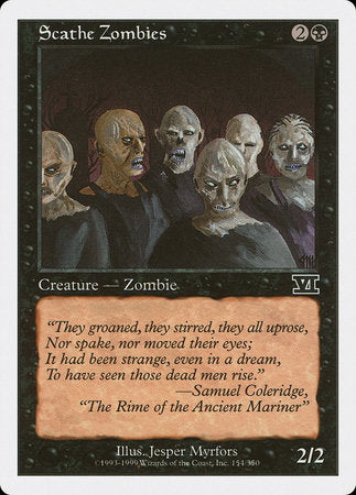 Scathe Zombies [Classic Sixth Edition] | Gate City Games LLC