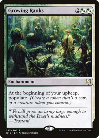 Growing Ranks [Commander 2019] | Gate City Games LLC
