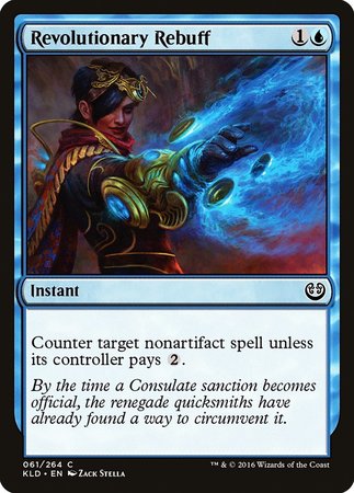 Revolutionary Rebuff [Kaladesh] | Gate City Games LLC