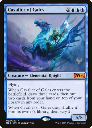 Cavalier of Gales [Core Set 2020 Promos] | Gate City Games LLC