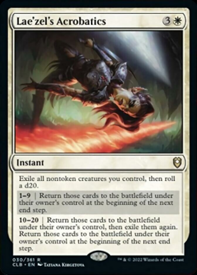 Lae'zel's Acrobatics [Commander Legends: Battle for Baldur's Gate] | Gate City Games LLC