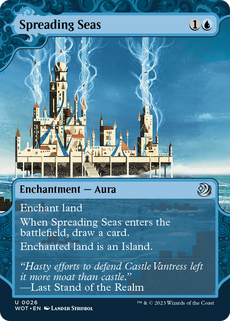 Spreading Seas [Wilds of Eldraine: Enchanting Tales] | Gate City Games LLC