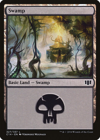 Swamp (327) [Commander 2014] | Gate City Games LLC