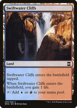 Swiftwater Cliffs [Eternal Masters] | Gate City Games LLC
