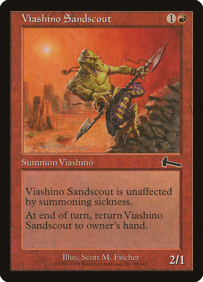 Viashino Sandscout [Urza's Legacy] | Gate City Games LLC