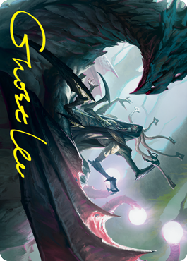 Specter of the Fens Art Card (Gold-Stamped Signature) [Strixhaven: School of Mages Art Series] | Gate City Games LLC
