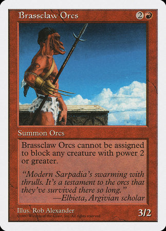 Brassclaw Orcs [Fifth Edition] | Gate City Games LLC
