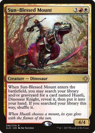 Sun-Blessed Mount [Ixalan] | Gate City Games LLC