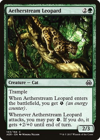 Aetherstream Leopard [Aether Revolt] | Gate City Games LLC