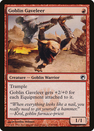 Goblin Gaveleer [Scars of Mirrodin] | Gate City Games LLC