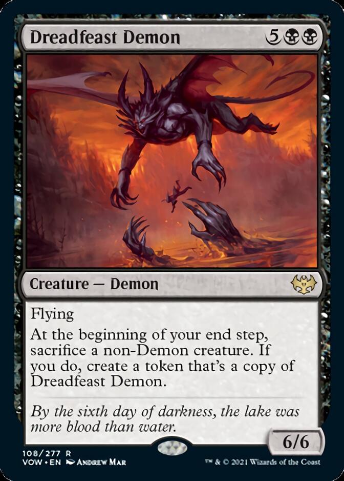 Dreadfeast Demon [Innistrad: Crimson Vow] | Gate City Games LLC