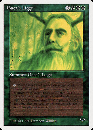 Gaea's Liege [Summer Magic / Edgar] | Gate City Games LLC