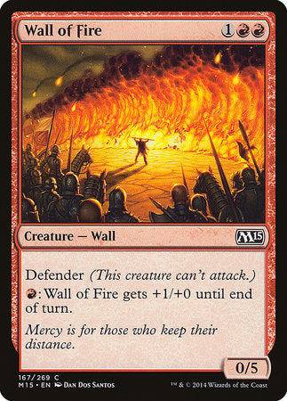 Wall of Fire [Magic 2015] | Gate City Games LLC