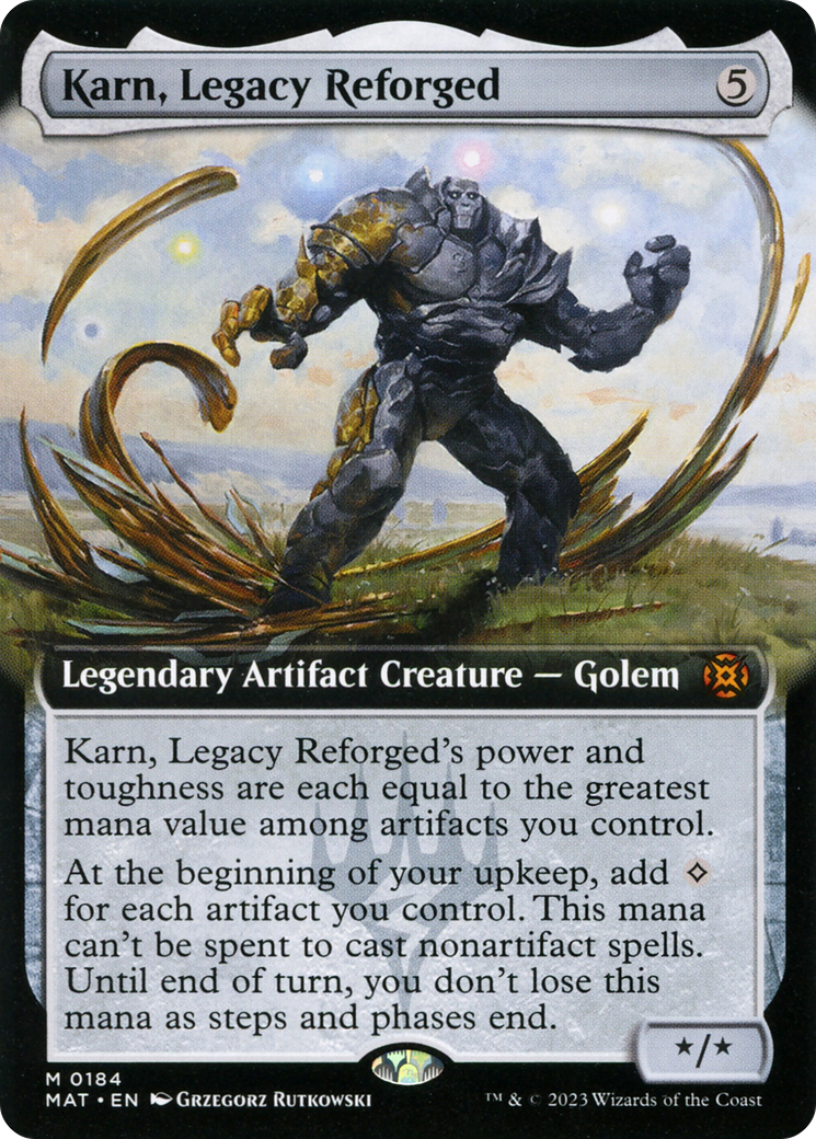 Karn, Legacy Reforged (Extended Art) [March of the Machine: The Aftermath] | Gate City Games LLC
