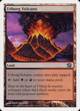 Urborg Volcano [Eighth Edition] | Gate City Games LLC