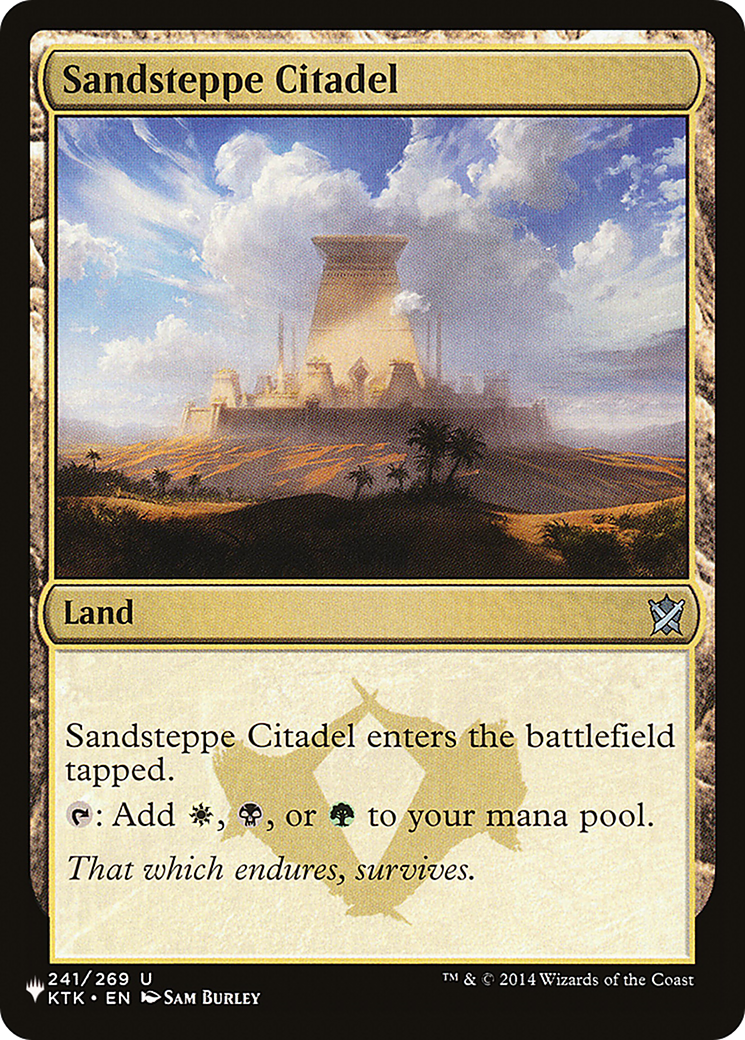 Sandsteppe Citadel [Secret Lair: From Cute to Brute] | Gate City Games LLC