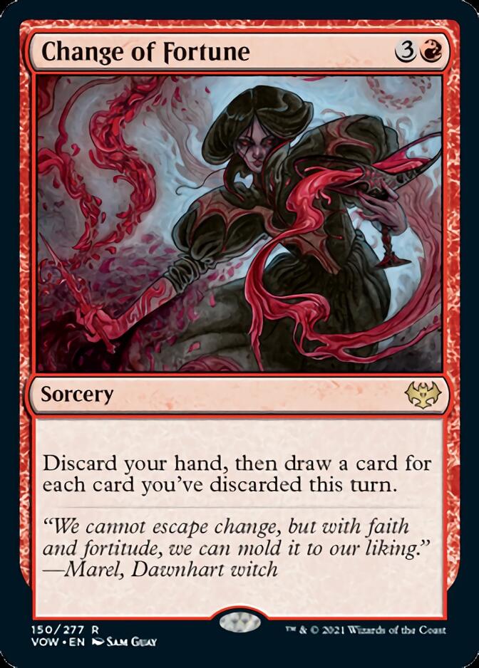 Change of Fortune [Innistrad: Crimson Vow] | Gate City Games LLC