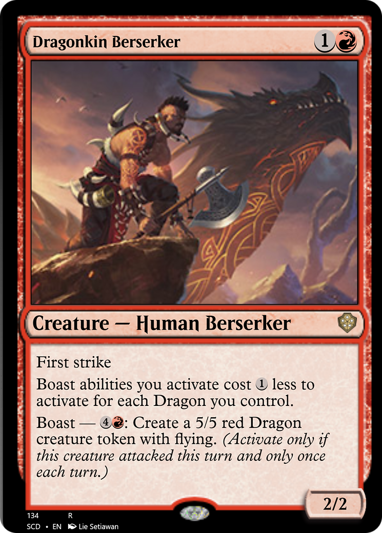 Dragonkin Berserker [Starter Commander Decks] | Gate City Games LLC