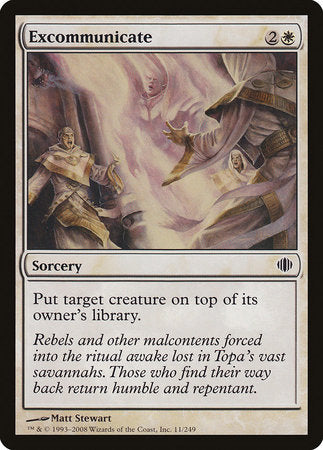 Excommunicate [Shards of Alara] | Gate City Games LLC