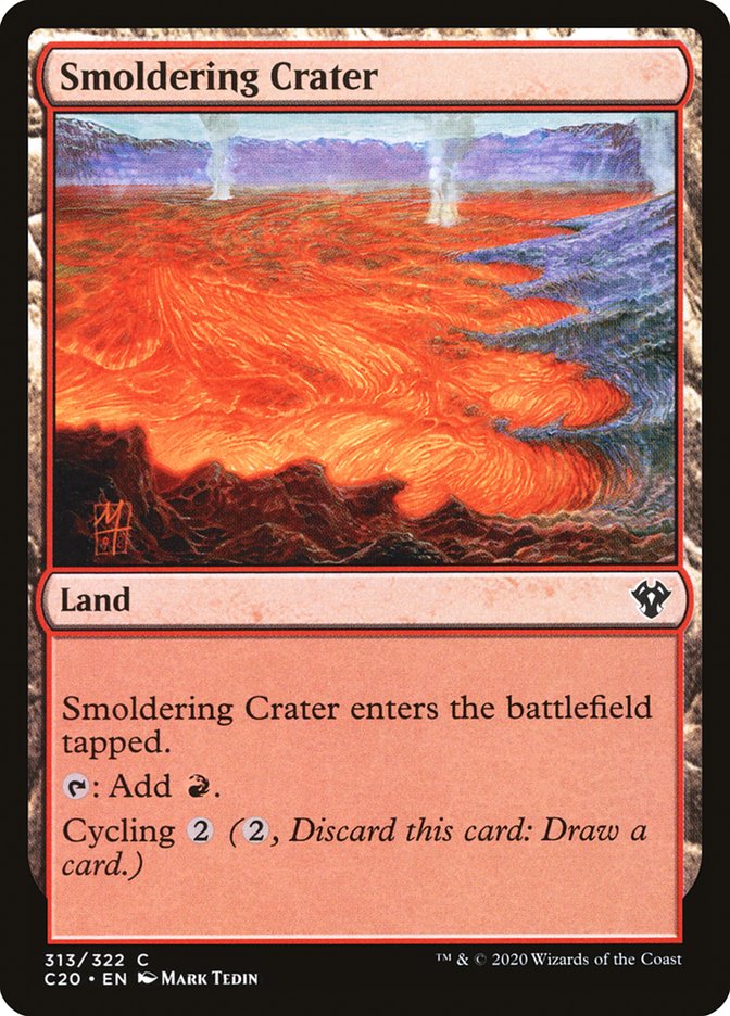 Smoldering Crater [Commander 2020] | Gate City Games LLC