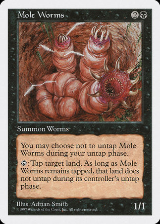 Mole Worms [Fifth Edition] | Gate City Games LLC