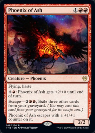 Phoenix of Ash [Theros Beyond Death] | Gate City Games LLC