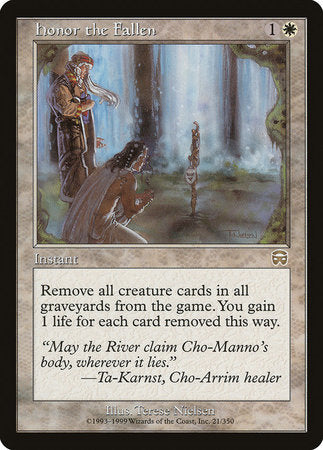 Honor the Fallen [Mercadian Masques] | Gate City Games LLC