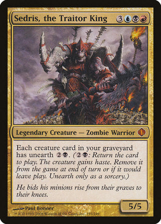 Sedris, the Traitor King [Shards of Alara] | Gate City Games LLC